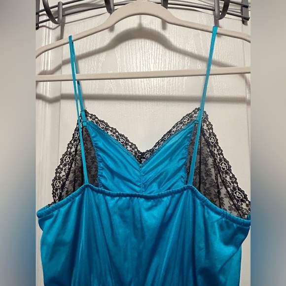Vintage 80s 70s Undercover Wear nightgown womens L Fairycore babydoll slip dress - Picture 6 of 16